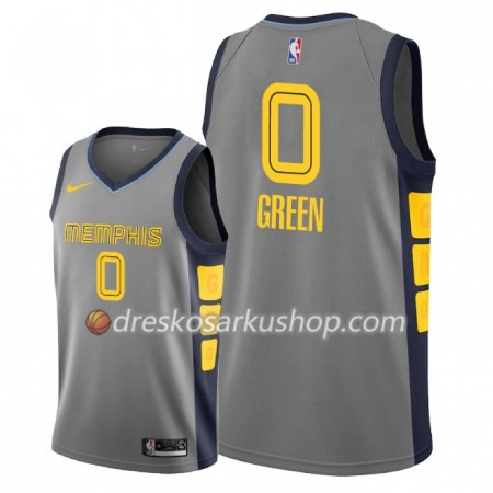 Muški NBA Dres Memphis Grizzlies JaMychal Green 0 Nike 2018-19 City Edition Siva Swingman